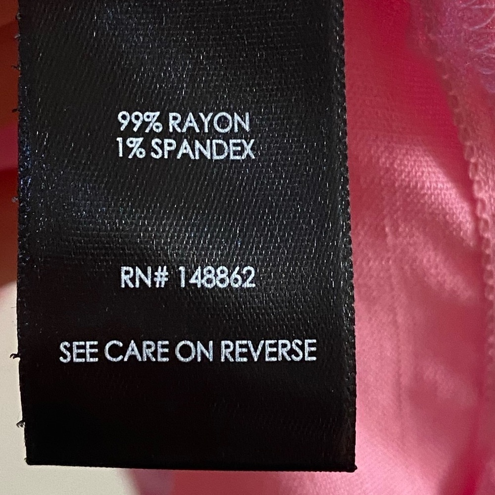 Torrid rayon slub tiered tank top rose pink 5X NWT - Picture 6 of 6